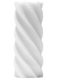 Белый 3D мастурбатор SPIRAL - Tenga - в Балашихе купить с доставкой