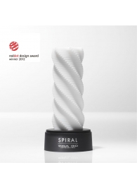 Белый 3D мастурбатор SPIRAL - Tenga - в Балашихе купить с доставкой