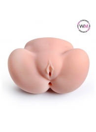 Реалистичный мастурбатор с двумя функциональными отверстиями - Erowoman-Eroman - в Балашихе купить с доставкой