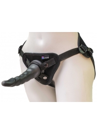 Комплект из трусиков Harness и двух насадок - 20,5 и 18 см. - LOVETOY (А-Полимер) - купить с доставкой в Балашихе