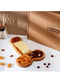 Деревянное блюдо для подачи в форме члена (32,5 х 20 х 1,7 см) - Сима-Ленд - купить с доставкой в Балашихе