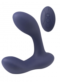 Синий массажер простаты с двумя моторами P-Bliss - Lola Games - в Балашихе купить с доставкой