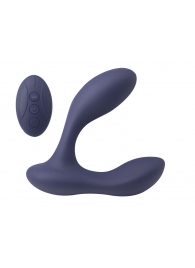 Синий массажер простаты с двумя моторами P-Bliss - Lola Games - в Балашихе купить с доставкой