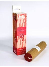 Низкотемпературная свеча для тактильной практики Wax Play To Blaze - Lola Games - купить с доставкой в Балашихе