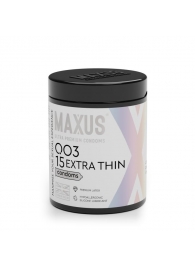 Экстремально тонкие презервативы MAXUS 003 Extra Thin - 15 шт. - Maxus - купить с доставкой в Балашихе