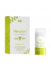 Жидкий вибратор Vibration Caipirinha - 15 мл. - INTT - купить с доставкой в Балашихе