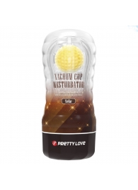 Прозрачный текстурированный мастурбатор Vacuum Cup Masturbator Stellar - Baile - в Балашихе купить с доставкой