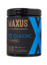 Классические презервативы MAXUS Classic - 12 шт. - Maxus - купить с доставкой в Балашихе