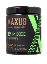 Презервативы MAXUS Mixed - 12 шт. - Maxus - купить с доставкой в Балашихе