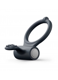 Черное эрекционное кольцо Power Clit - Dorcel - в Балашихе купить с доставкой