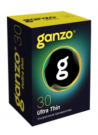 Супертонкие презервативы Ganzo Ultra thin - 30 шт. - Ganzo - купить с доставкой в Балашихе