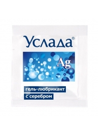 Гель-лубрикант «Услада с серебром» - 3 гр. - Биоритм - купить с доставкой в Балашихе