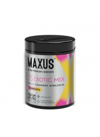 Цветные ароматизированные презервативы MAXUS Exotic Mix - 15 шт. - Maxus - купить с доставкой в Балашихе