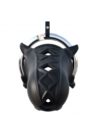 Черный замок верности Extreme Silicone Cock Blocker - Pipedream - купить с доставкой в Балашихе