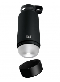 Черный мастурбатор в виде бутылки Fap Flask - Pipedream - в Балашихе купить с доставкой