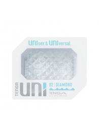 Прозрачный мастурбатор-стимулятор Tenga Uni Diamond - Tenga - в Балашихе купить с доставкой