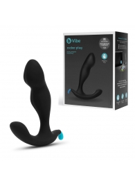 Черный утяжеленный анальный стимулятор Rocker Plug - 12 см. - b-Vibe - в Балашихе купить с доставкой