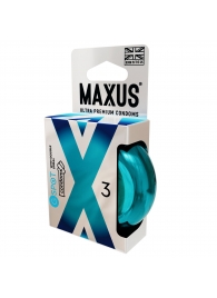 Презервативы Maxus G spot с двойной спиралью - 3 шт. - Maxus - купить с доставкой в Балашихе