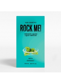 Жидкий вибратор Nuei Rock Me! с ароматом мяты - 20 мл. - Nuei cosmetics - купить с доставкой в Балашихе