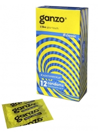 Классические презервативы с обильной смазкой Ganzo Classic - 12 шт. - Ganzo - купить с доставкой в Балашихе
