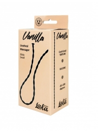 Черный уретральный массажер Glide Small - 30 см. - Lola Games - купить с доставкой в Балашихе