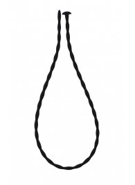 Черный уретральный массажер Glide Small - 30 см. - Lola Games - купить с доставкой в Балашихе