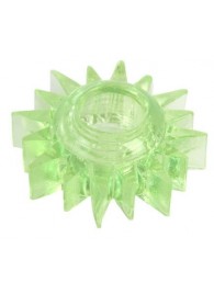 Зеленое эрекционное кольцо-солнце - Toyfa Basic - в Балашихе купить с доставкой