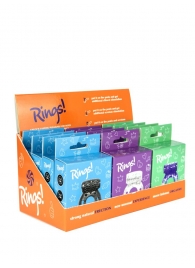 Бокс из 12 эрекционных колец Axle-pin - Lola Games - в Балашихе купить с доставкой