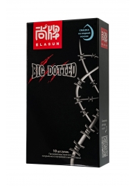 Презервативы с точками Elasun Big Dotted - 10 шт. - Elasun - купить с доставкой в Балашихе