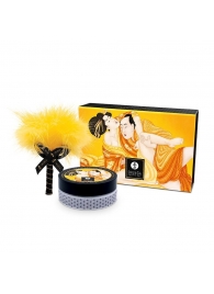Массажная пудра с ароматом манго Luscious Mango - Shunga - купить с доставкой в Балашихе