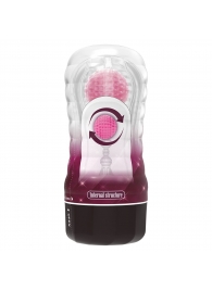 Прозрачный текстурированный мастурбатор Vacuum Cup Masturbator Black Hole - Baile - в Балашихе купить с доставкой