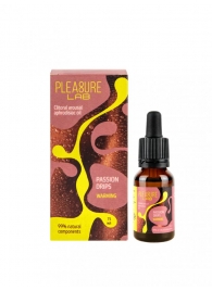 Капли с согревающим эффектом Passion Drips Warming - 15 мл. - Pleasure Lab - купить с доставкой в Балашихе