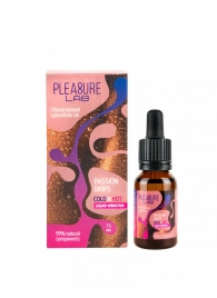 Жидкий вибратор Passion Drips Cold n Hot - 15 мл. - Pleasure Lab - купить с доставкой в Балашихе