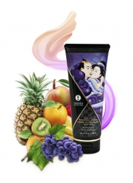 Массажный крем для тела с ароматом экзотических фруктов Exotic fruits - 200 мл. - Shunga - купить с доставкой в Балашихе