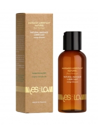 Натуральная массажная смазка Natural Lubricant Orange Blossom - 100 мл. - YESforLOV - купить с доставкой в Балашихе