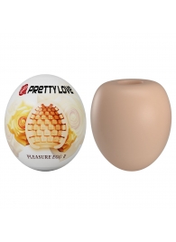 Бежевый мастурбатор-яйцо Pleasure Egg II - Baile - в Балашихе купить с доставкой