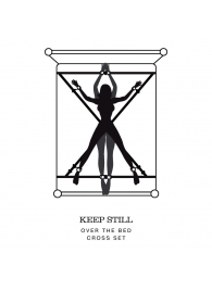 Набор для связывания на кровати Keep Still - Fifty Shades of Grey - купить с доставкой в Балашихе