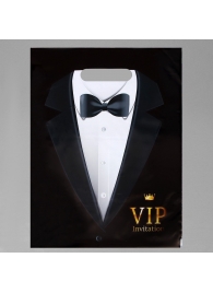 Пакет «Смокинг VIP» полиэтиленовый с вырубной ручкой (30х40 см) - UPAK LAND - купить с доставкой в Балашихе