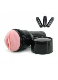 Мастурбатор-вагина Fleshlight - Vibro Pink Lady Touch с вибрацией - Fleshlight - в Балашихе купить с доставкой