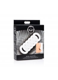 Комплект из 6 прозрачных эрекционных колец Ring Master Custom Ball Stretcher Kit - XR Brands - в Балашихе купить с доставкой