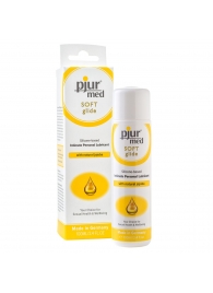 Силиконовый лубрикант с жожоба pjur MED Soft glide - 100 мл. - Pjur - купить с доставкой в Балашихе