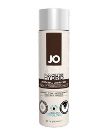 Водно-масляный лубрикант с охлаждающим эффектом JO Silicon free Hybrid Lubricant COOLING - 120 мл. - System JO - купить с доставкой в Балашихе
