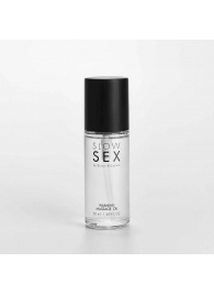 Съедобное cогревающее массажное масло Slow Sex - 50 мл. - Bijoux Indiscrets - купить с доставкой в Балашихе