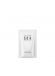 Полоски для орального секса Slow Sex Oral Sex Strips - 7 шт. - Bijoux Indiscrets - купить с доставкой в Балашихе