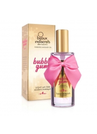 Разогревающее массажное масло Light My Fire Bubble Gum с ароматом бабл-гам - 100 мл. - Bijoux Indiscrets - купить с доставкой в Балашихе