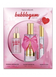 Набор средств для массажа и ласк Bubblegum Play Kit - Bijoux Indiscrets - купить с доставкой в Балашихе