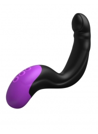 Черно-фиолетовый вибромассажёр простаты Hyper-Pulse P-Spot Massager - Pipedream - в Балашихе купить с доставкой