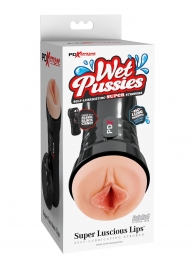 Мастурбатор-вагина в колбе Super Luscious Lips - Pipedream - в Балашихе купить с доставкой
