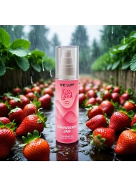 Съедобное массажное масло Kiss Land Strawberry Jam - 75 мл. - THE LUFF - купить с доставкой в Балашихе