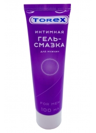 Гель-смазка на водной основе For Men - 100 мл. - Torex - купить с доставкой в Балашихе